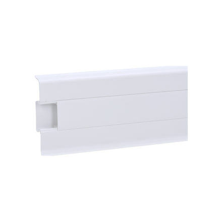 Lišta soklová Korner Siena 80 Biela 801 21x80x2500mm